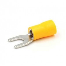 Ακροδέκτης Δίχαλο 4-6mm² 4mm Κίτρινο (Συσκ. 100τεμ.) SVS 5.5-4